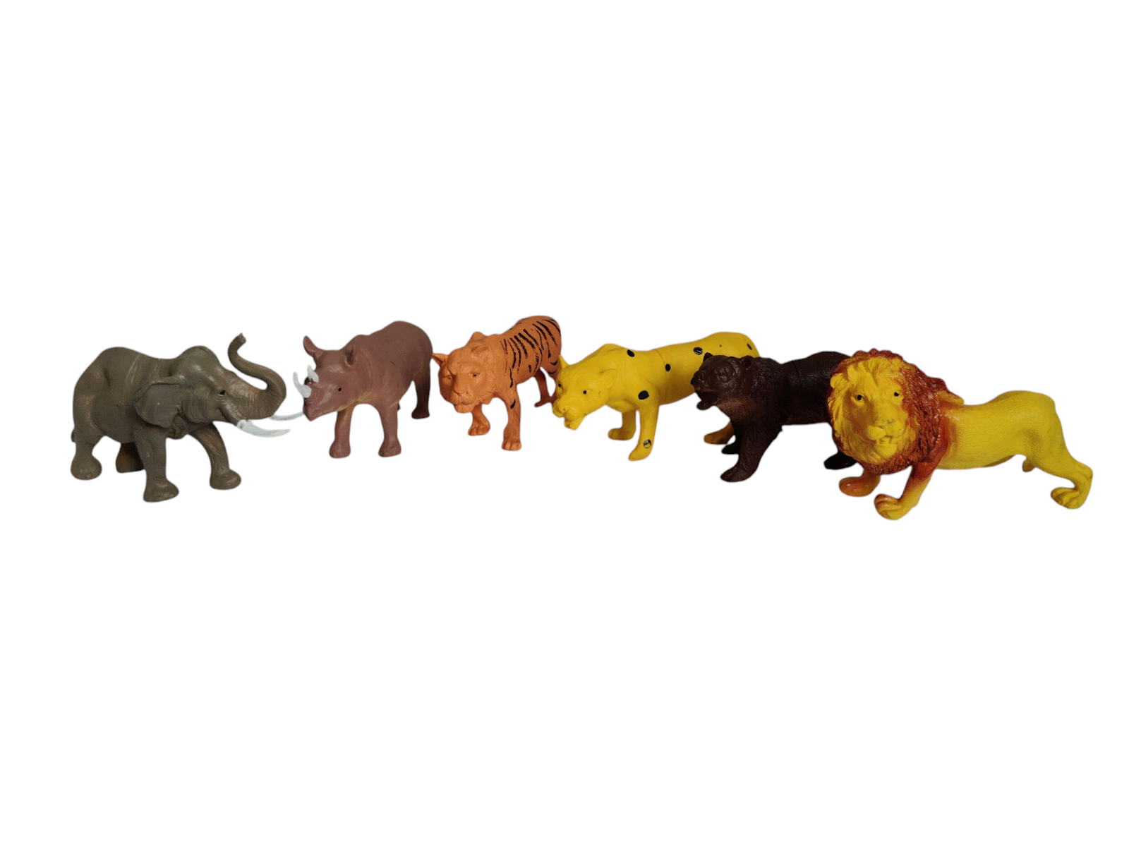MT 6pcs wild animals jumbo set(rubber) for kids age(0-3Y) - Image 2