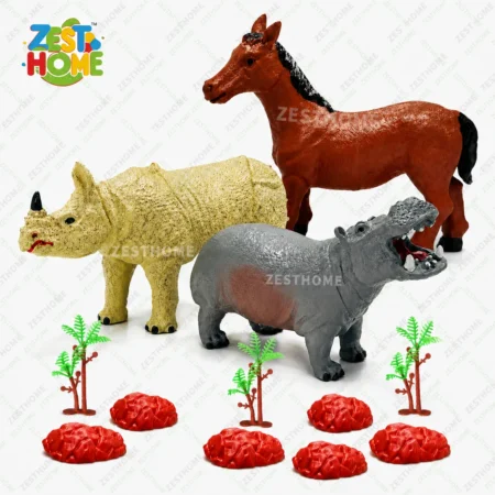 ZESTHOME-ANIMAL TOYS-COMBO-ANIMAL